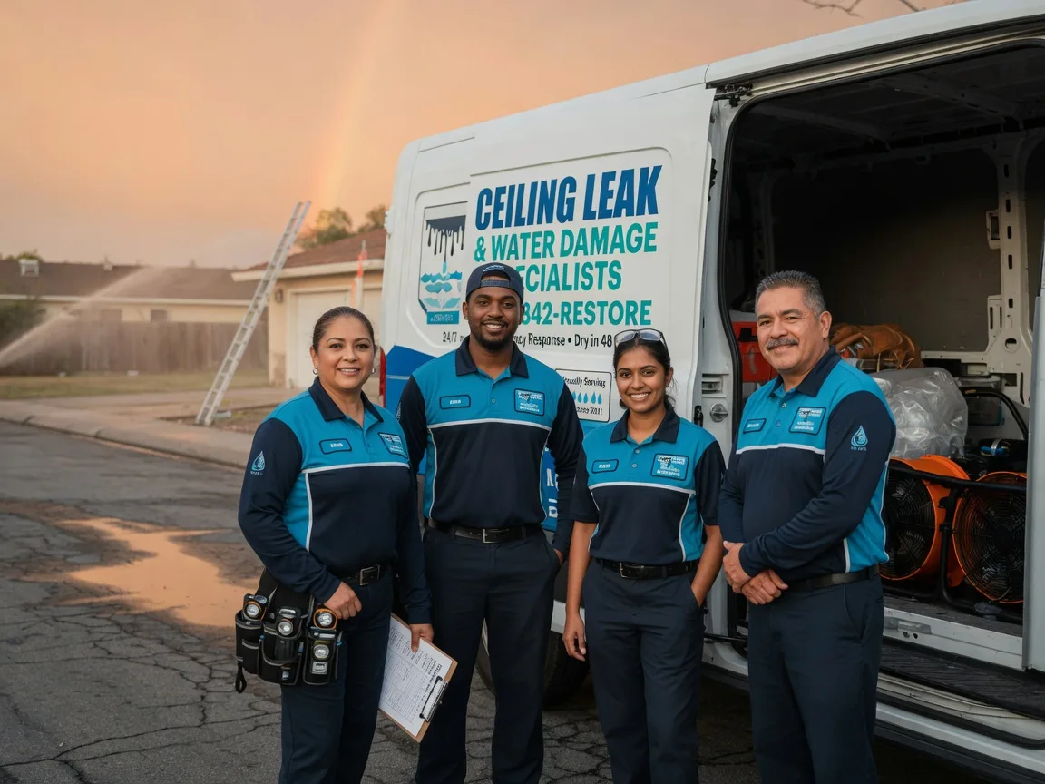 Ceiling Leak Cleanup company in Tilleda, WI